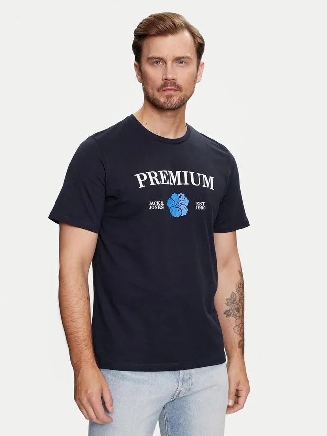 Jack&Jones T-Shirt · Σκούρο μπλε