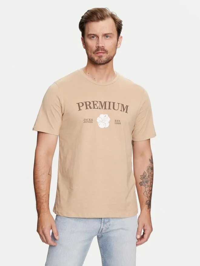 Jack&Jones T-Shirt · Καφέ