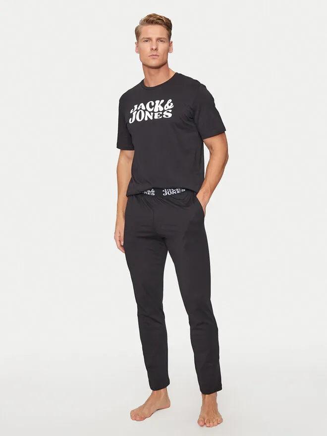 Jack&Jones Πιτζάμα · Μαύρο
