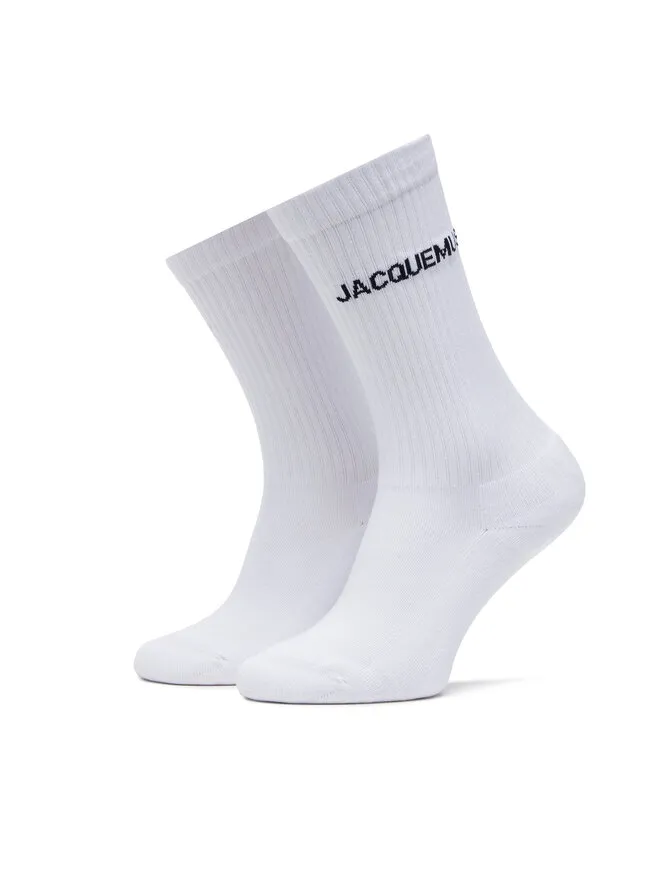 JACQUEMUS Κάλτσες Ψηλές Γυναικείες · Λευκό