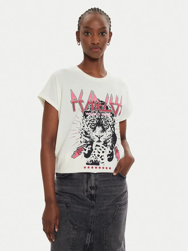 JJXX T-Shirt · Εκρού