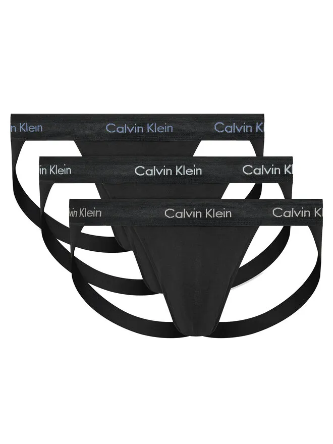 Σετ Σλιπ Jock Strap 3 τμχ. · Μαύρο