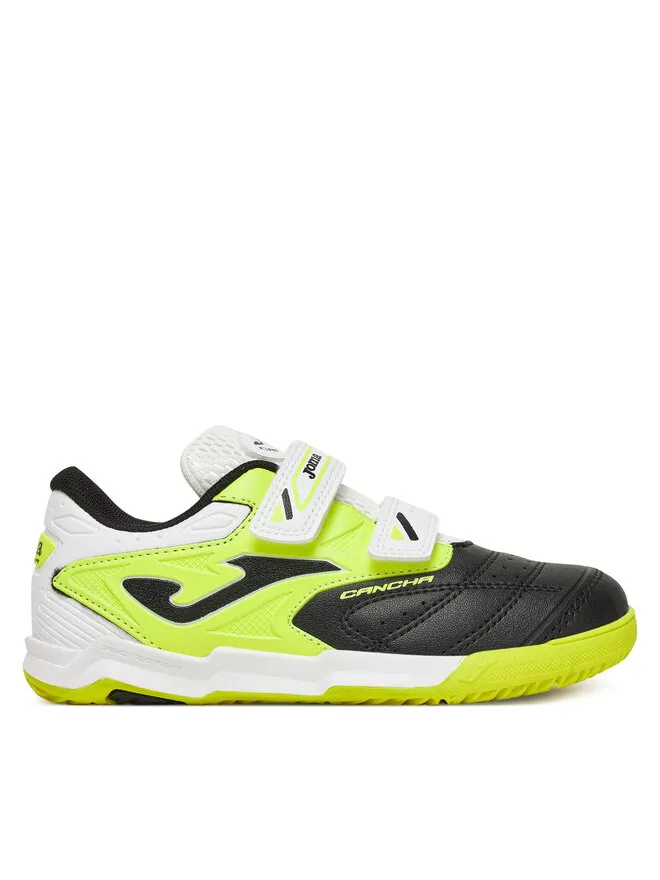 Joma Ποδοσφαιρικά Παπούτσια Cancha Jr 2501 CAJS2501INV Μαύρο