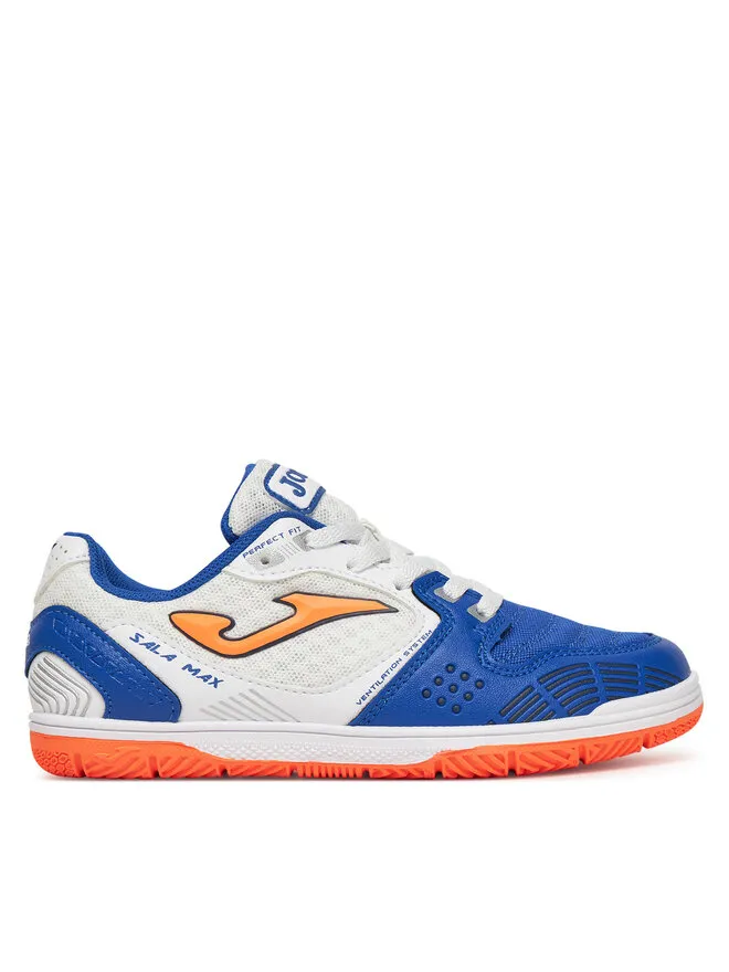 Joma Ποδοσφαιρικά Παπούτσια Sala Max Jr 2504 SMJS2504IN Λευκό