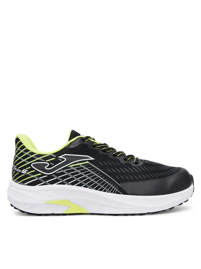 Joma Παπούτσια για Τρέξιμο Super Cross Jr 2501 JCROSS2501 Μαύρο