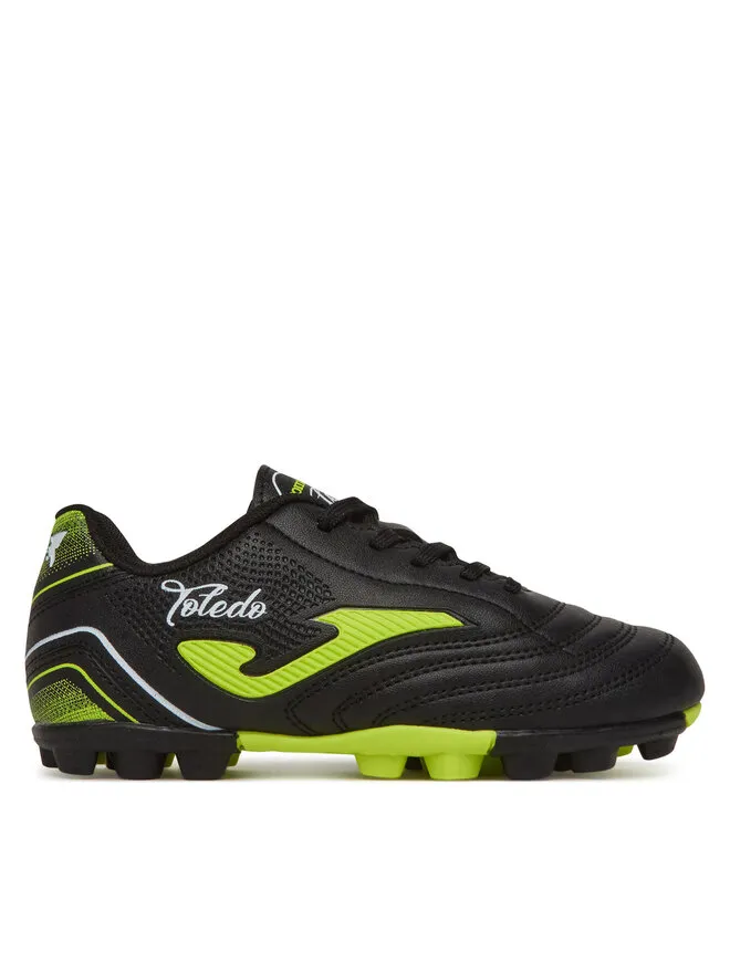 Joma Ποδοσφαιρικά Παπούτσια Toledo Jr 2501 TOJS2501HG Μαύρο