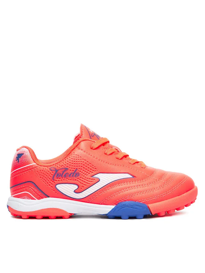 Joma Ποδοσφαιρικά Παπούτσια Toledo Jr 2507 TOJS2507TF Κοραλλί