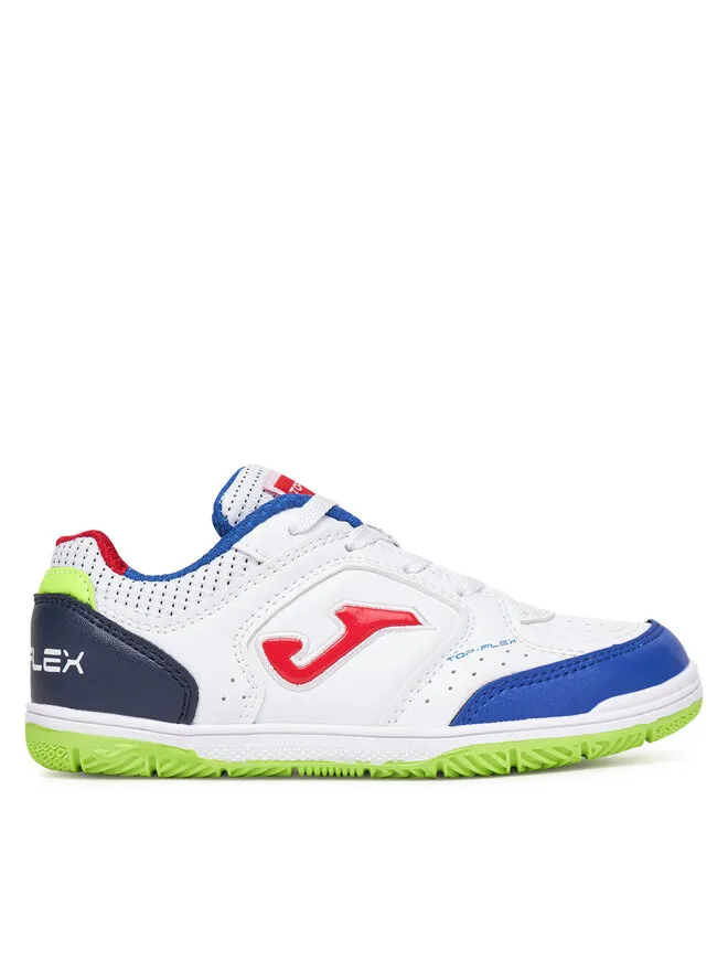 Joma Ποδοσφαιρικά Παπούτσια Top Flex Jr 2502 TPJS2502IN Λευκό
