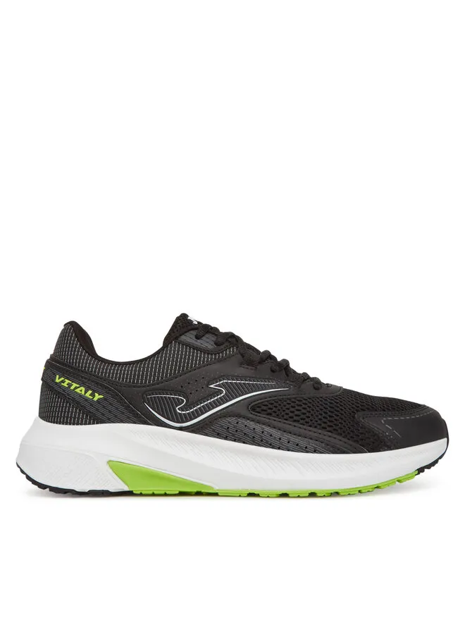 Joma Παπούτσια για Τρέξιμο Vitaly 2501 Lime RVITAS2501 Μαύρο