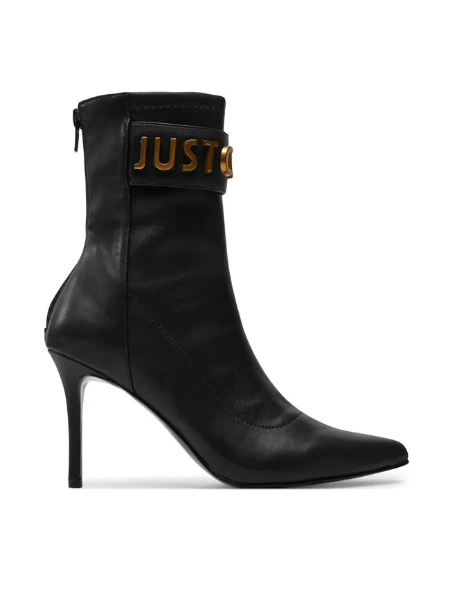 Just Cavalli Μποτάκια · Μαύρο · 10 cm