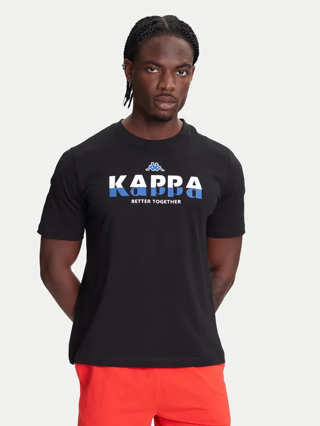 Kappa T-Shirt · Μαύρο