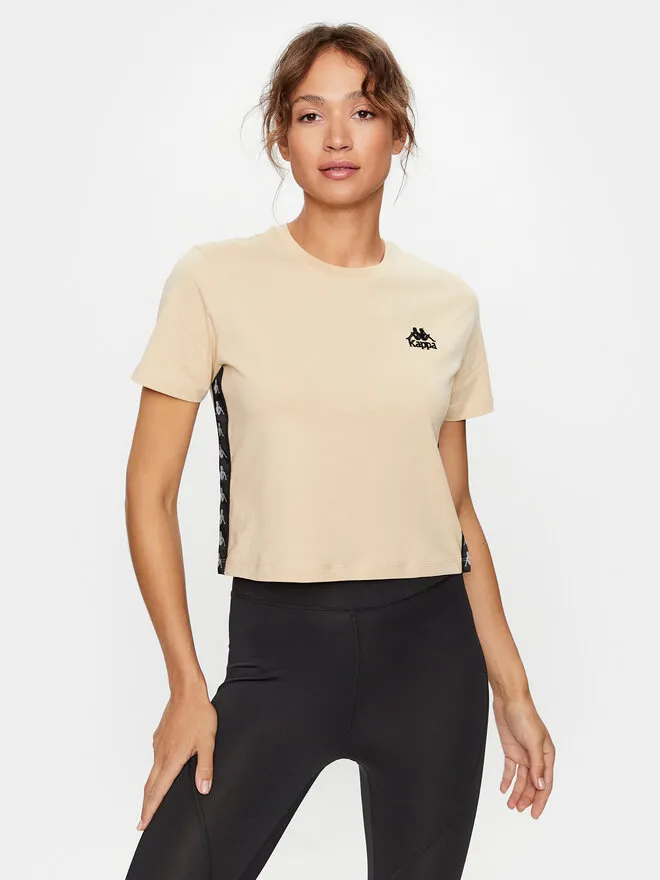Kappa T-Shirt · Μπεζ