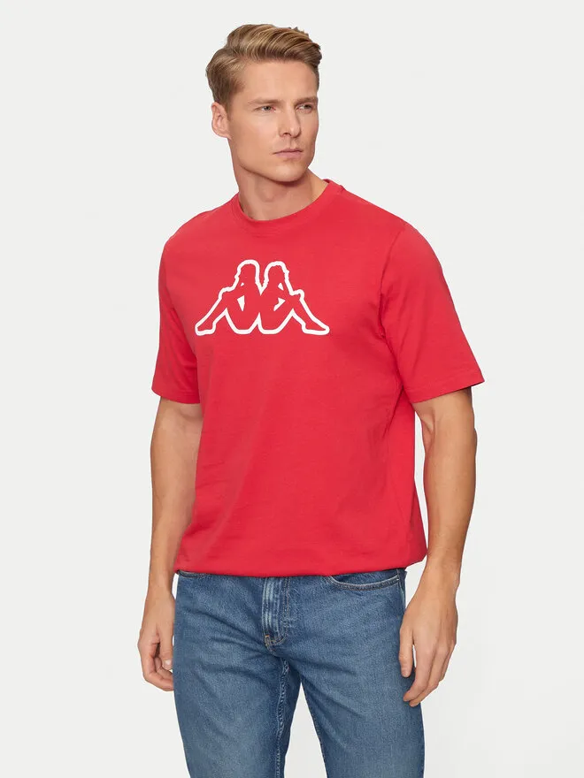 Kappa T-Shirt · Κόκκινο