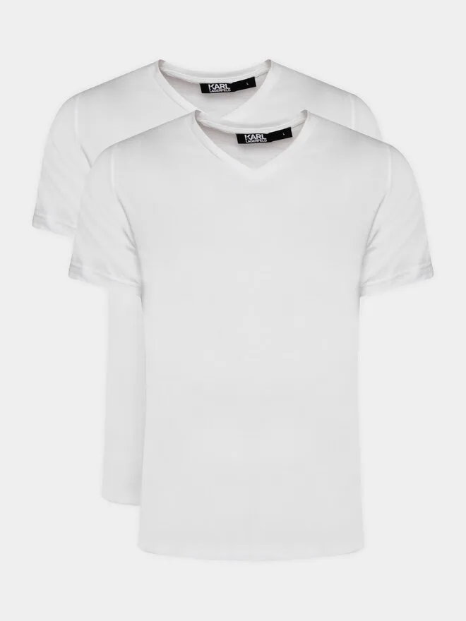 Σετ 2 T-Shirts · Λευκό