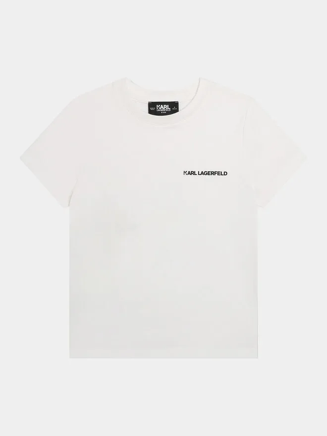 Karl Lagerfeld Kids T-Shirt · Λευκό