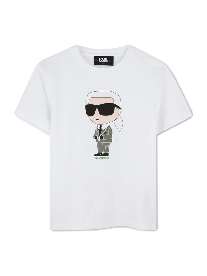 Karl Lagerfeld Kids T-Shirt · Λευκό