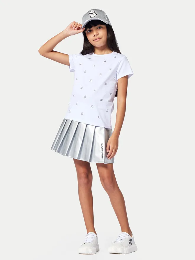 Karl Lagerfeld Kids T-Shirt · Λευκό