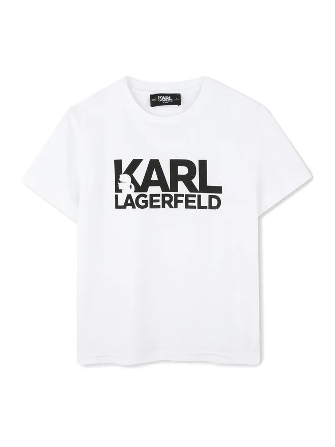 Karl Lagerfeld Kids T-Shirt · Λευκό