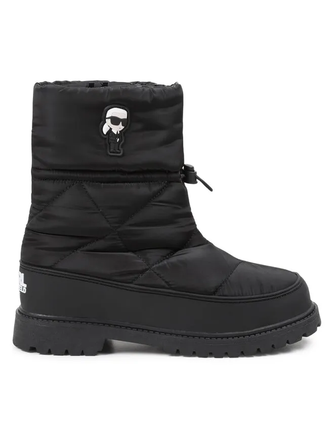 Karl Lagerfeld Kids Μπότες Χιονιού · Μαύρο