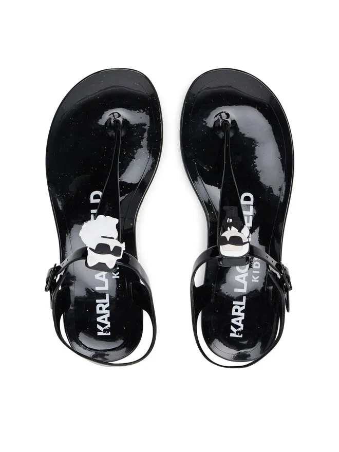 Karl Lagerfeld Kids Σανδάλια · Μαύρο