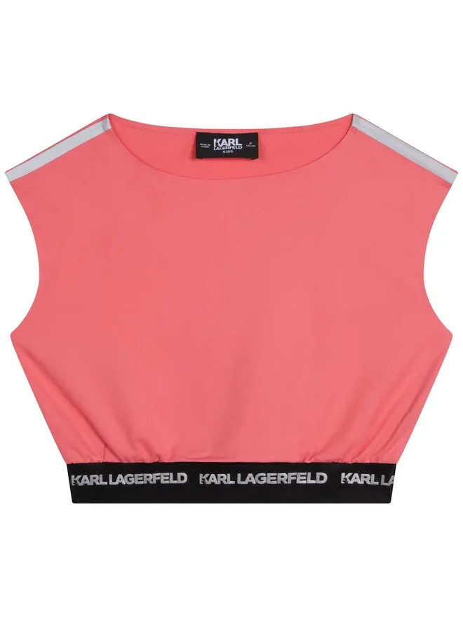 Karl Lagerfeld Kids Τοπ · Κόκκινο