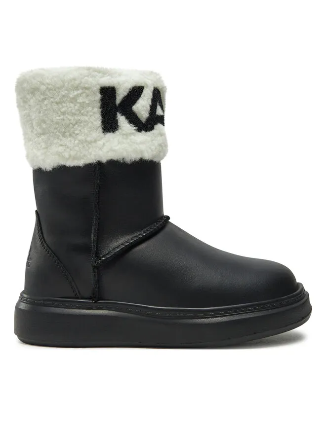 Karl Lagerfeld Kids Μποτάκια · Μαύρο