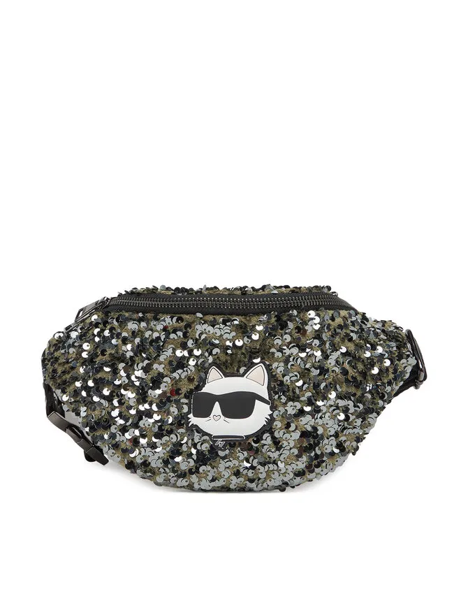 Karl Lagerfeld Kids Τσαντάκι μέσης · Χακί