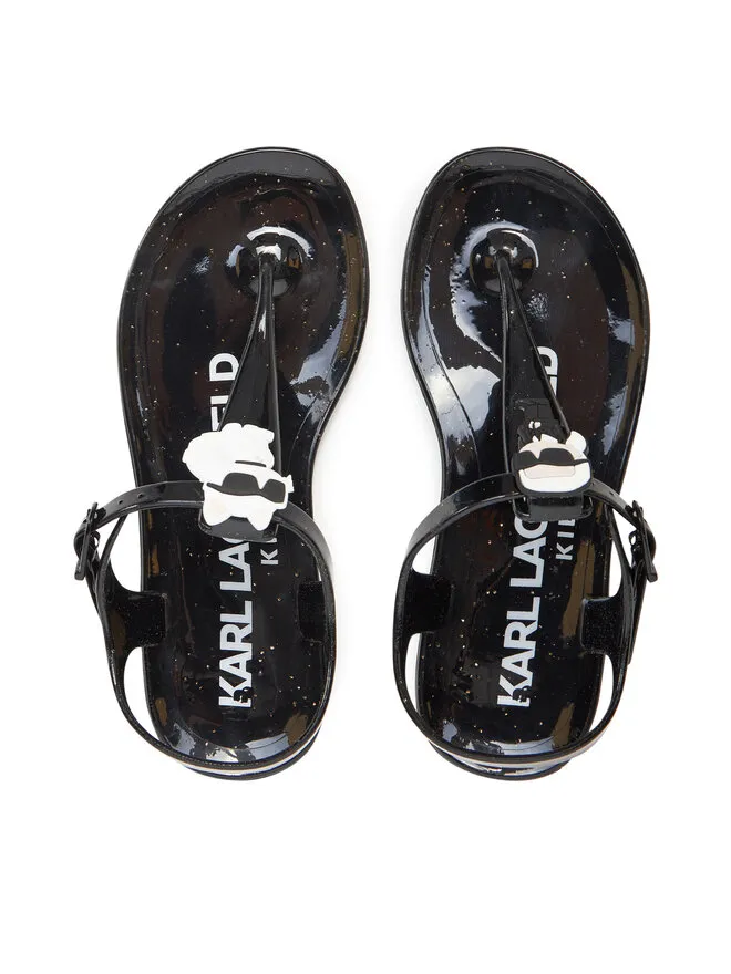 Karl Lagerfeld Kids Σανδάλια · Μαύρο