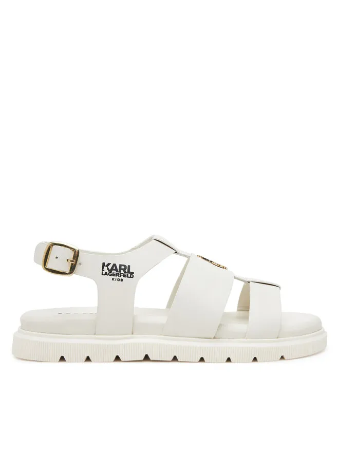 Karl Lagerfeld Kids Σανδάλια · Εκρού