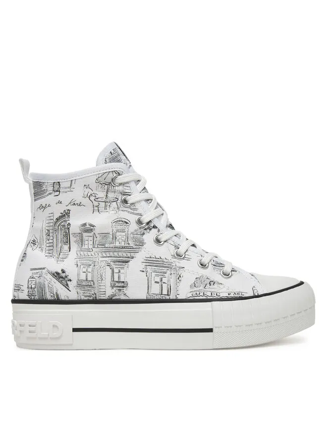KARL LAGERFELD Sneakers · Λευκό