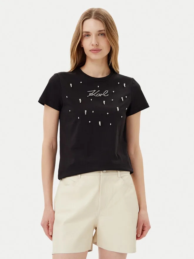 T-Shirt · Μαύρο