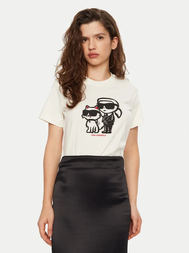 T-Shirt · Εκρού