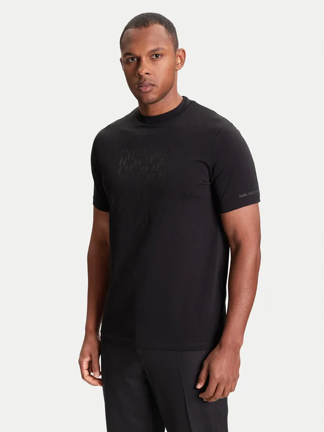 KARL LAGERFELD T-Shirt · Μαύρο