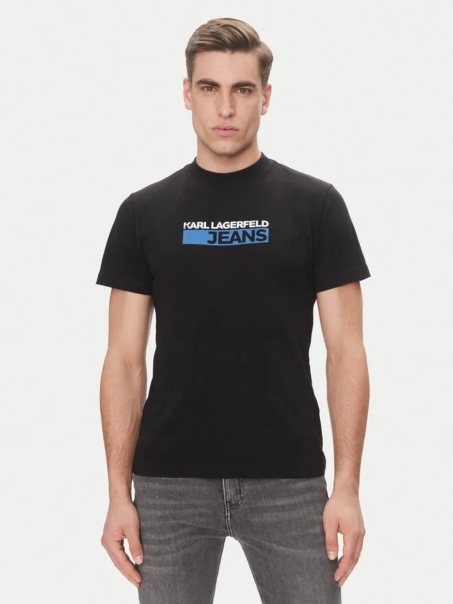KARL LAGERFELD T-Shirt · Μαύρο