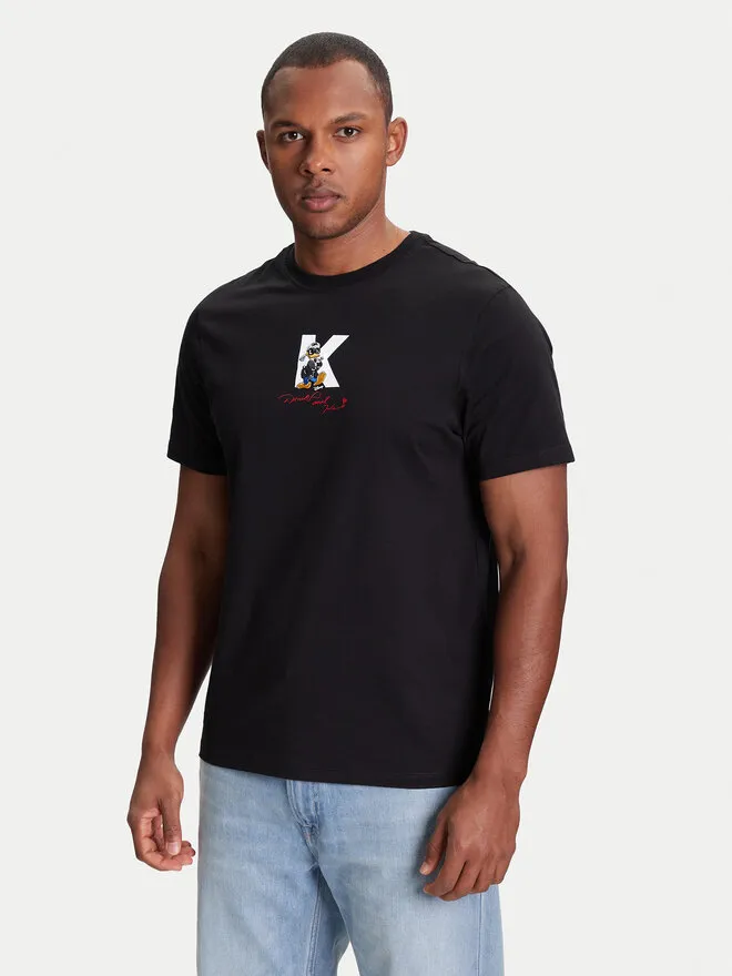 KARL LAGERFELD T-Shirt · Μαύρο