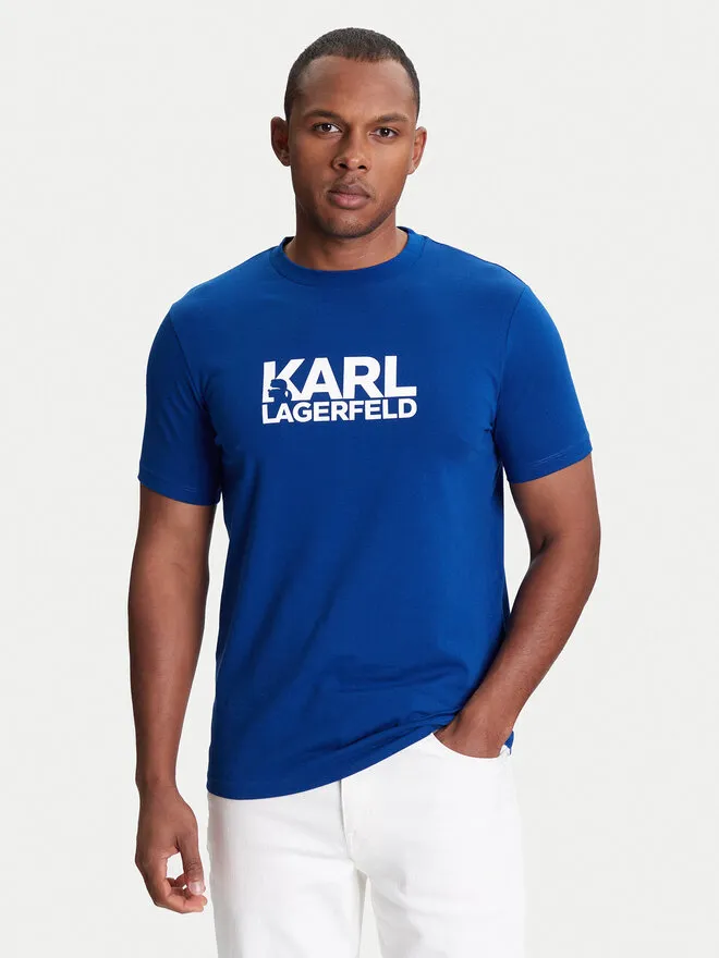 KARL LAGERFELD T-Shirt · Μπλε