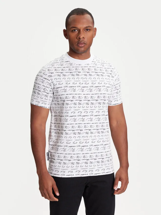 KARL LAGERFELD T-Shirt · Λευκό