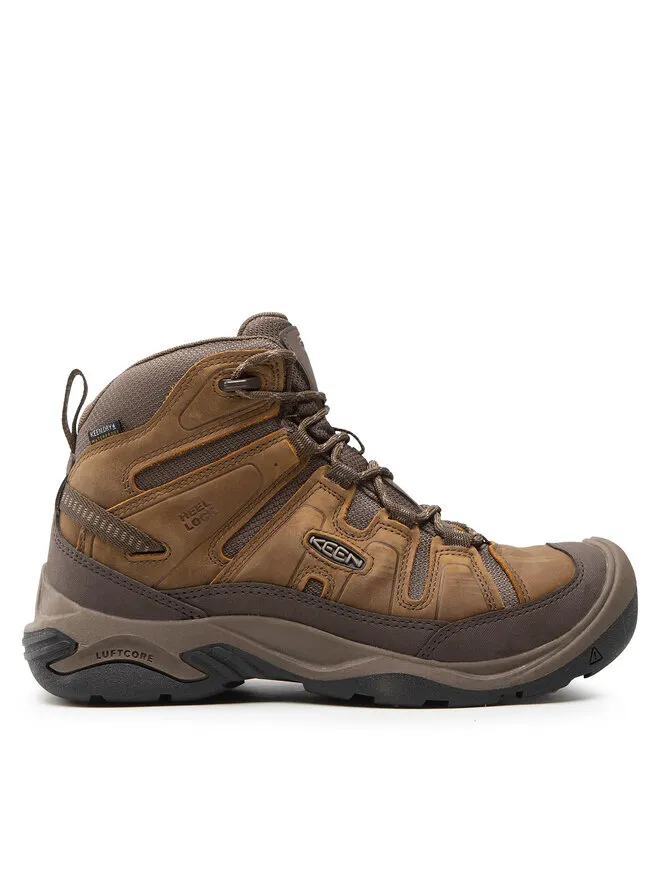 Keen Παπούτσια πεζοπορίας · Circadia Mid Wp 1026769 · Καφέ