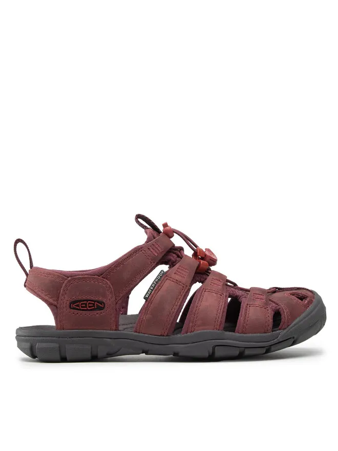 Keen Σανδάλια · Clearwater Cnx Lleather 1025088  · Μπορντό