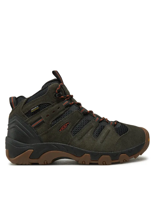 Keen Παπούτσια πεζοπορίας Headout Mid Wp 1028306 Πράσινο