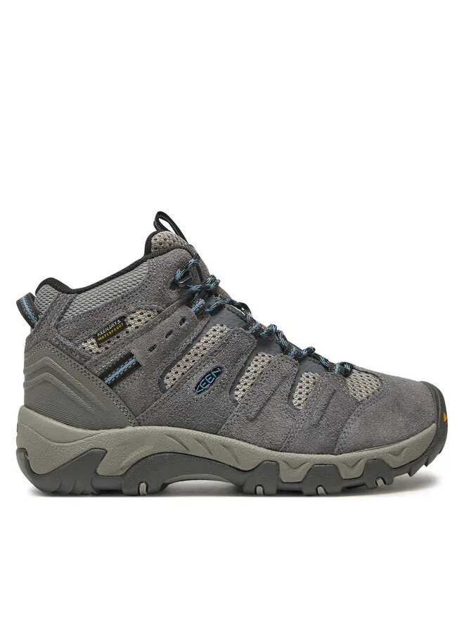 Keen Παπούτσια πεζοπορίας Headout Mid Wp Steel 1028307 Γκρι