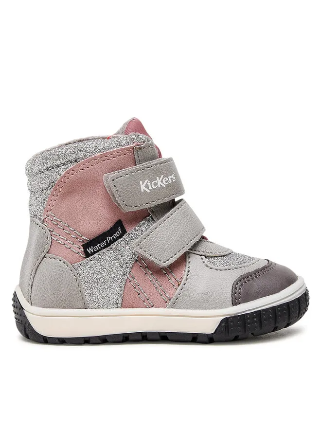 Kickers Μπότες Χιονιού · Γκρι