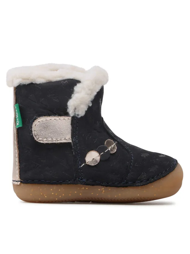 Kickers Μπότες · Σκούρο μπλε