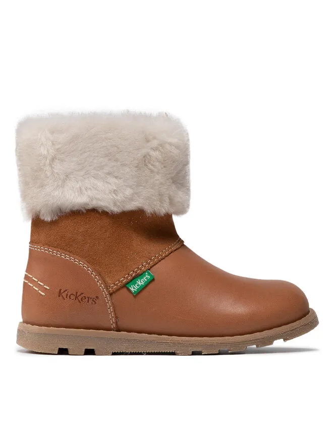 Kickers Μπότες · Καφέ