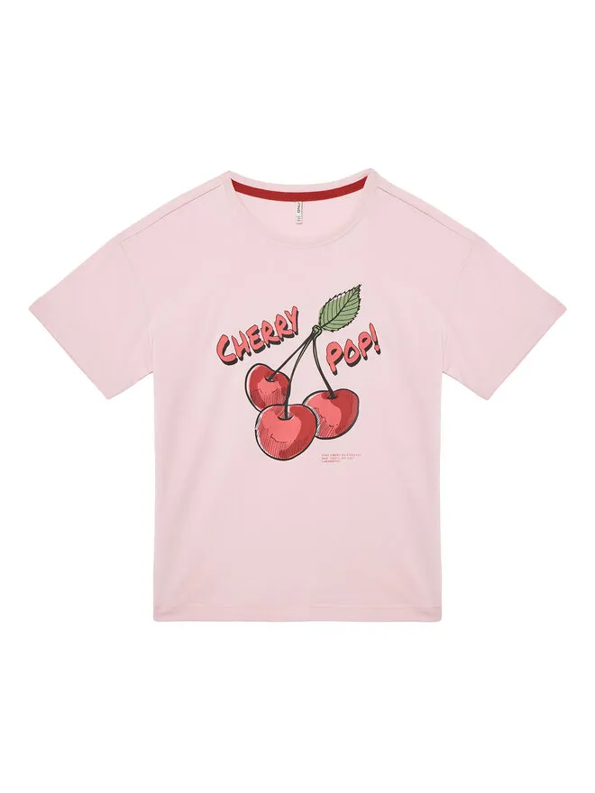 Kids ONLY T-Shirt · Ροζ