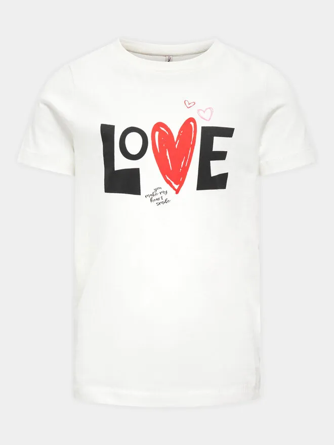 Kids ONLY T-Shirt · Λευκό