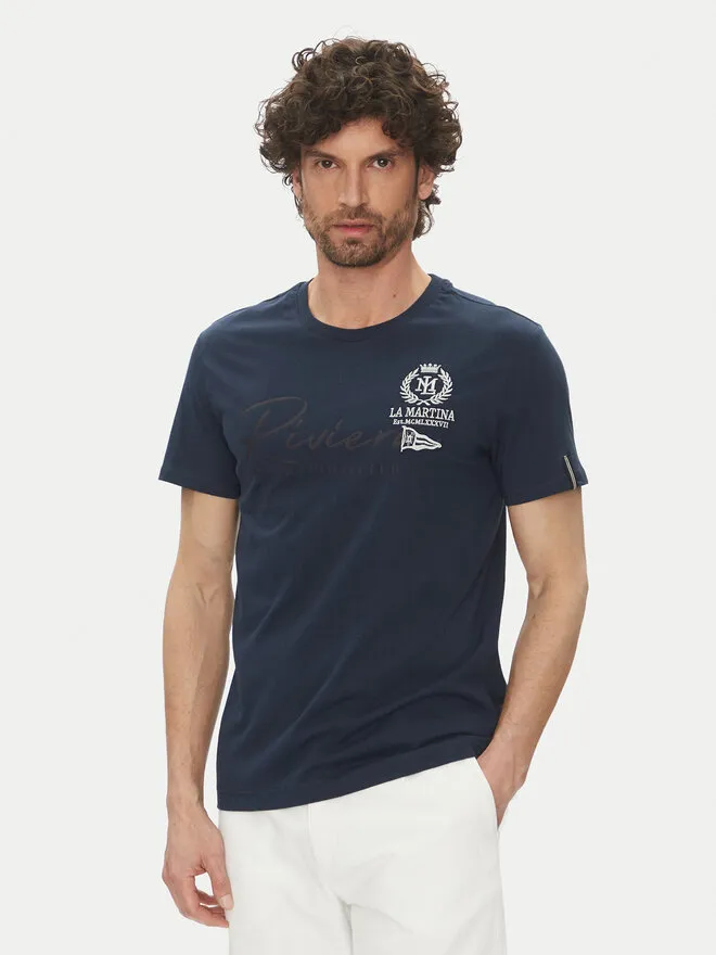 La Martina T-Shirt · Σκούρο μπλε