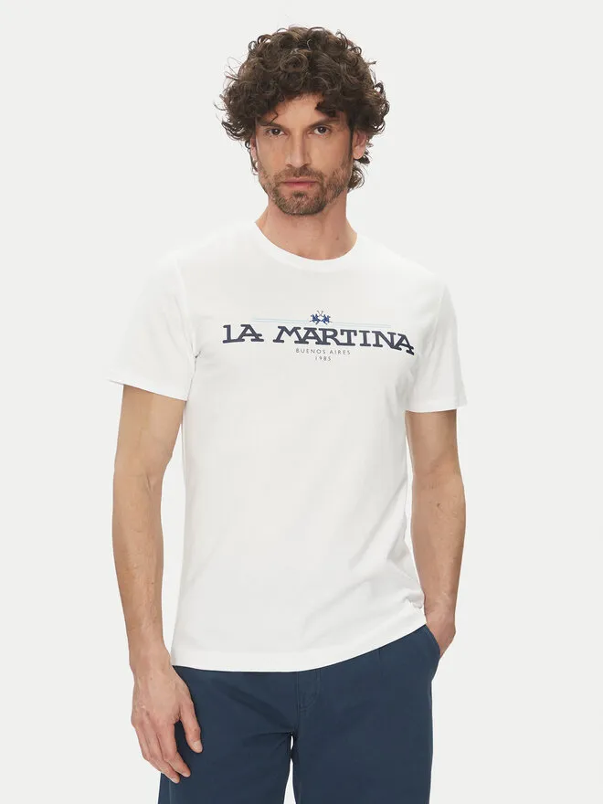 La Martina T-Shirt · Λευκό