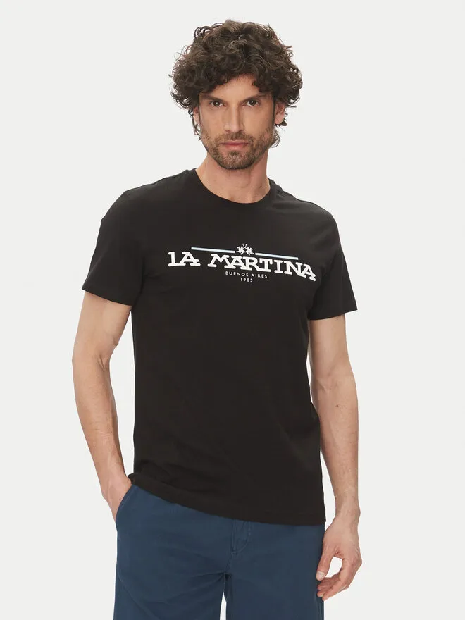 La Martina T-Shirt · Μαύρο