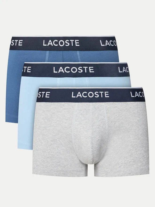 Lacoste Σετ μποξεράκια 3 τμχ · Μπλε